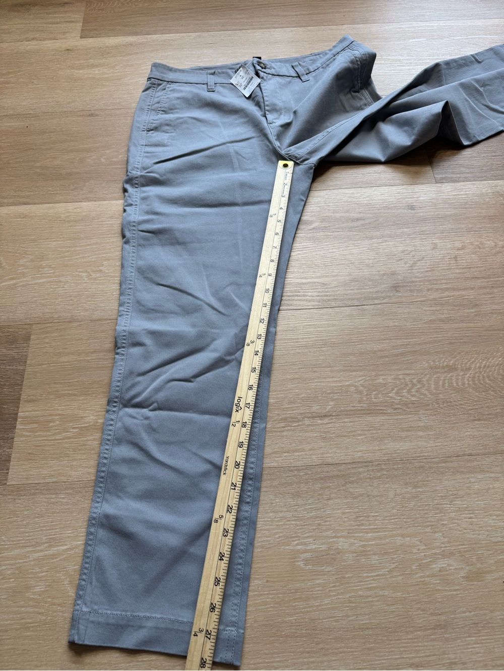 J. Crew High-Rise Women's Pants - Light Gray - Picture 3 of 9